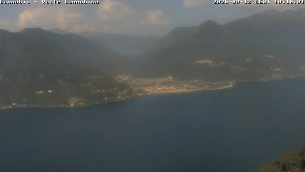 Webcam Veduta da Maccagno
