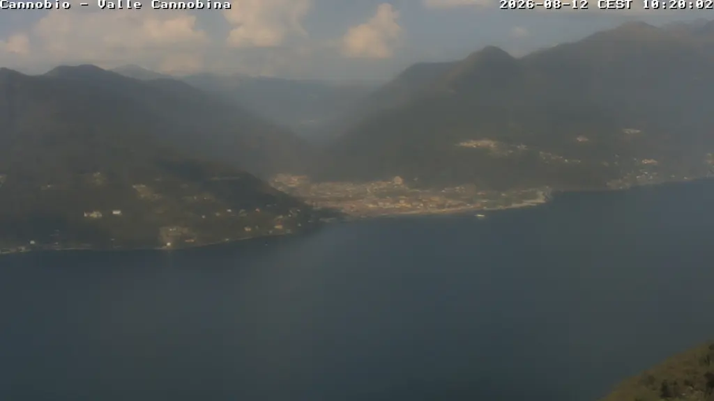 Webcam Veduta da Maccagno