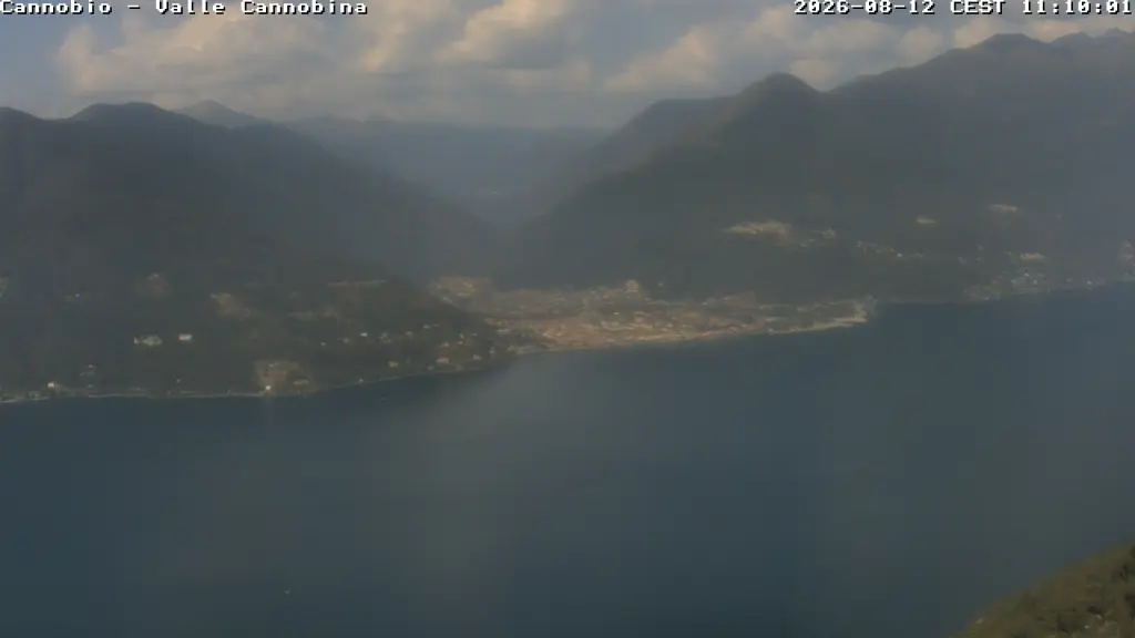 Webcam Veduta da Maccagno