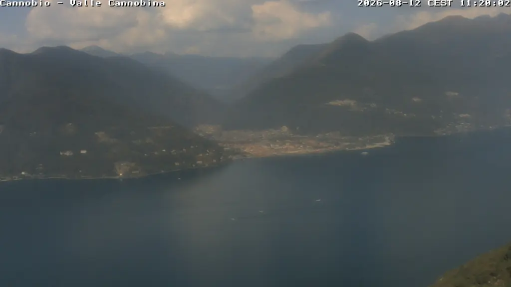 Webcam Veduta da Maccagno