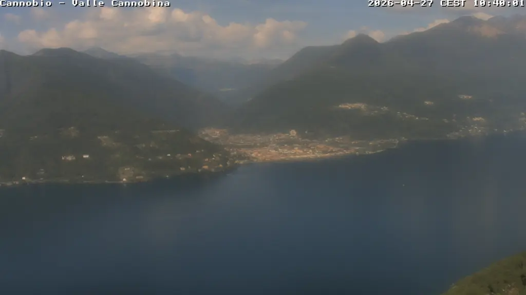 Webcam Veduta da Maccagno