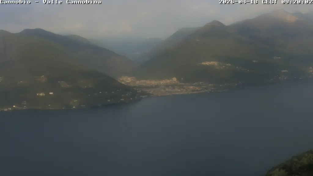 Webcam Veduta da Maccagno