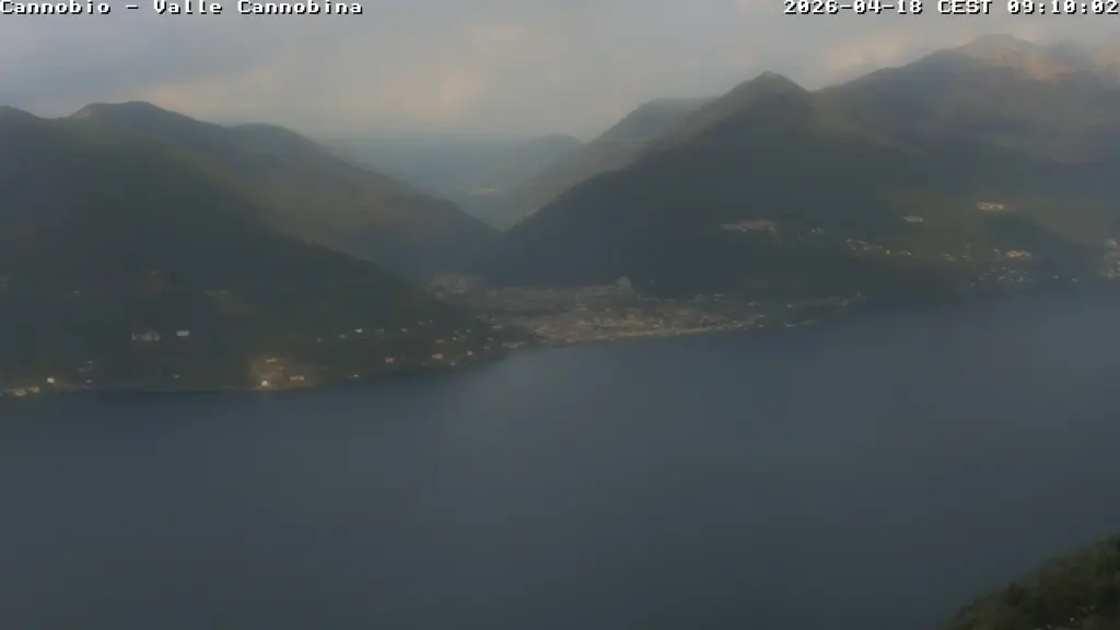 Webcam Veduta da Maccagno