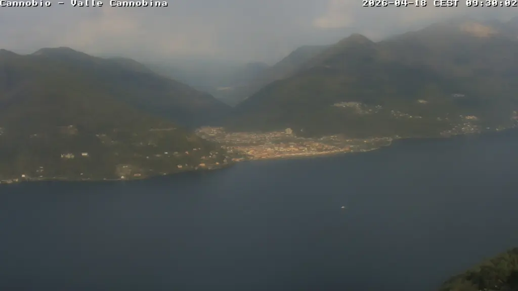 Webcam Veduta da Maccagno
