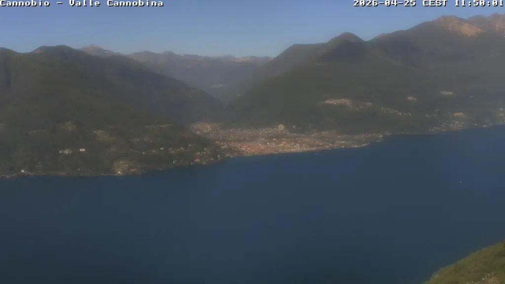 Webcam Veduta da Maccagno