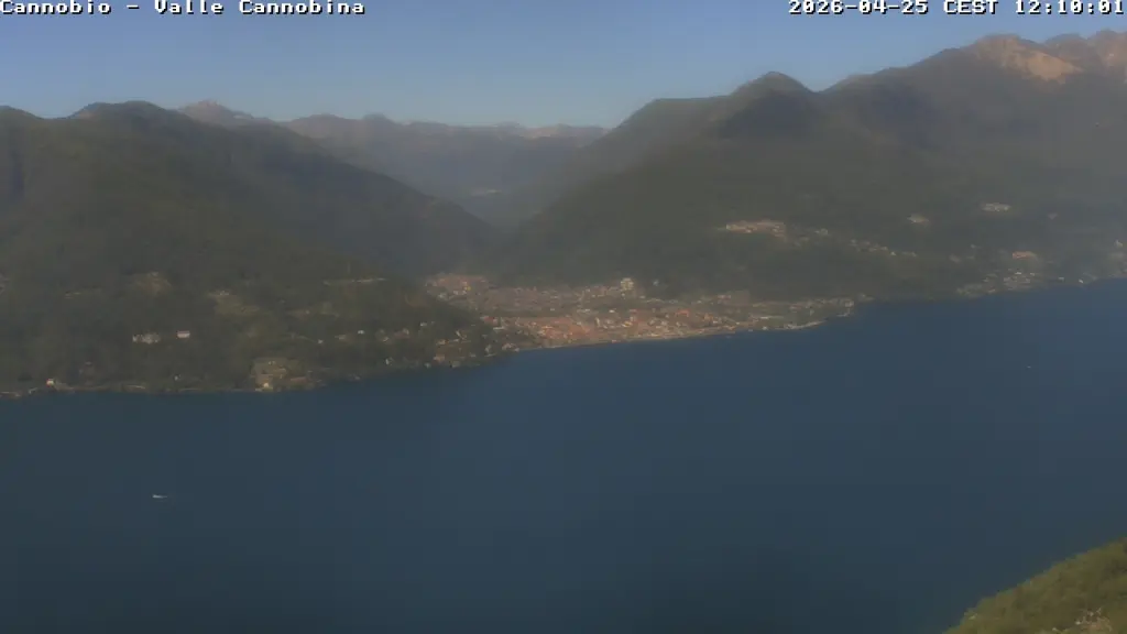 Webcam Veduta da Maccagno