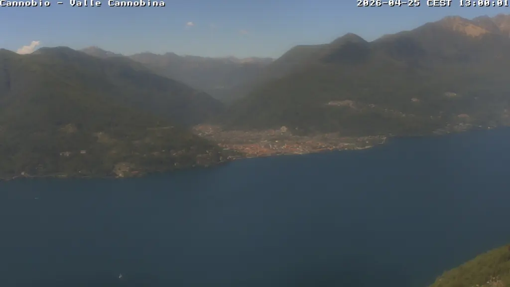 Webcam Veduta da Maccagno