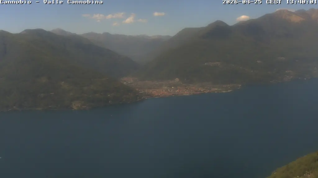 Webcam Veduta da Maccagno