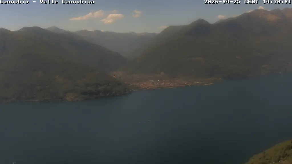 Webcam Veduta da Maccagno