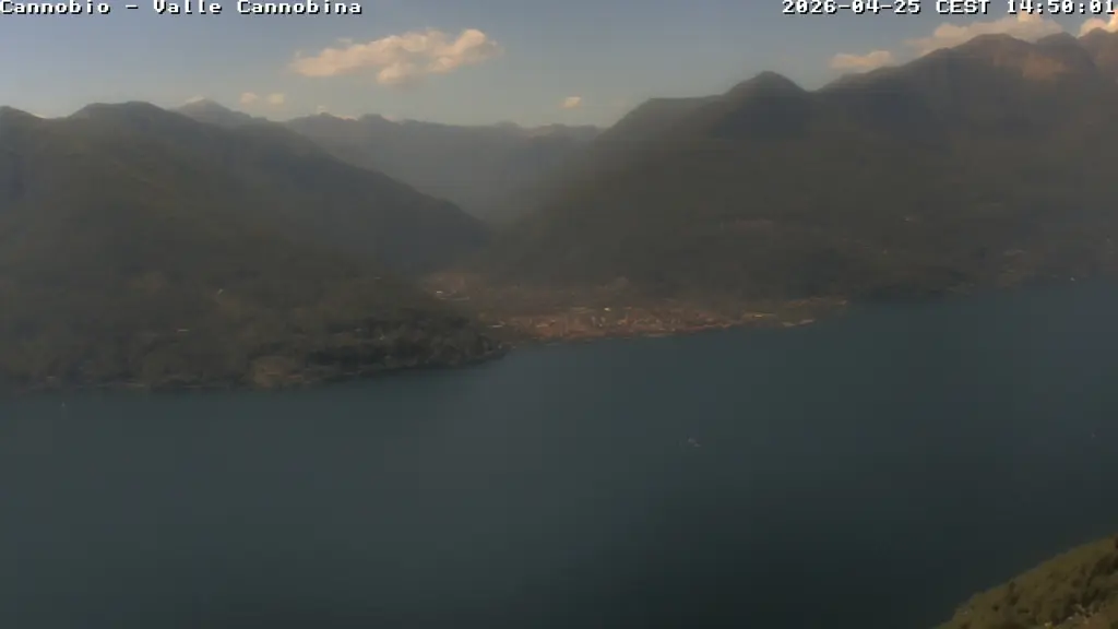 Webcam Veduta da Maccagno
