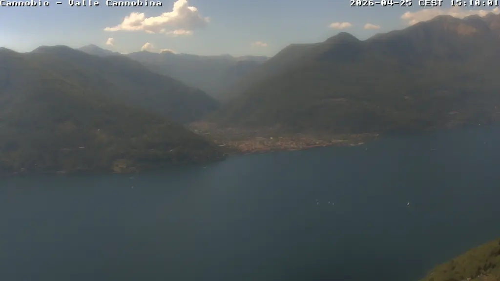 Webcam Veduta da Maccagno