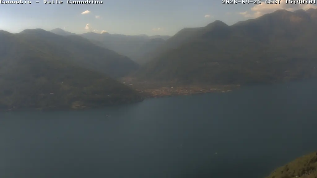 Webcam Veduta da Maccagno