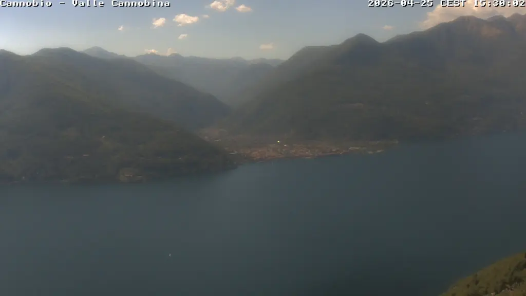 Webcam Veduta da Maccagno