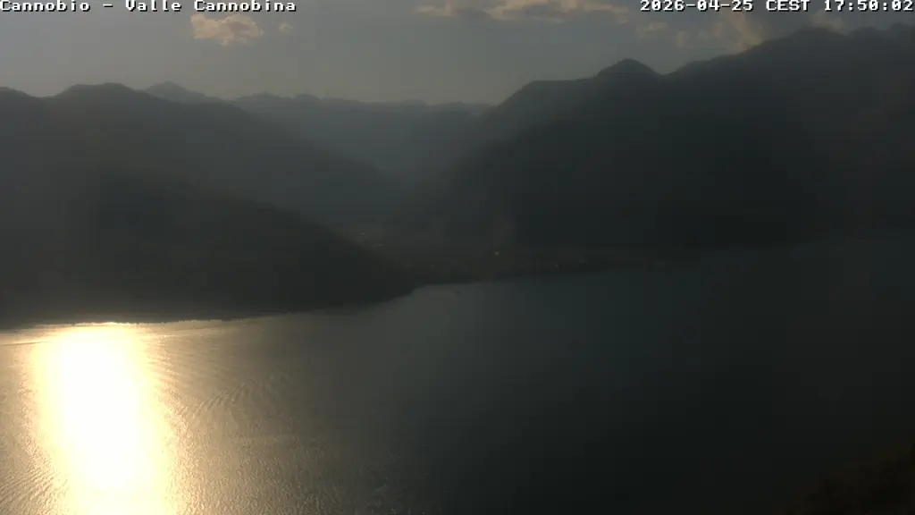 Webcam Veduta da Maccagno