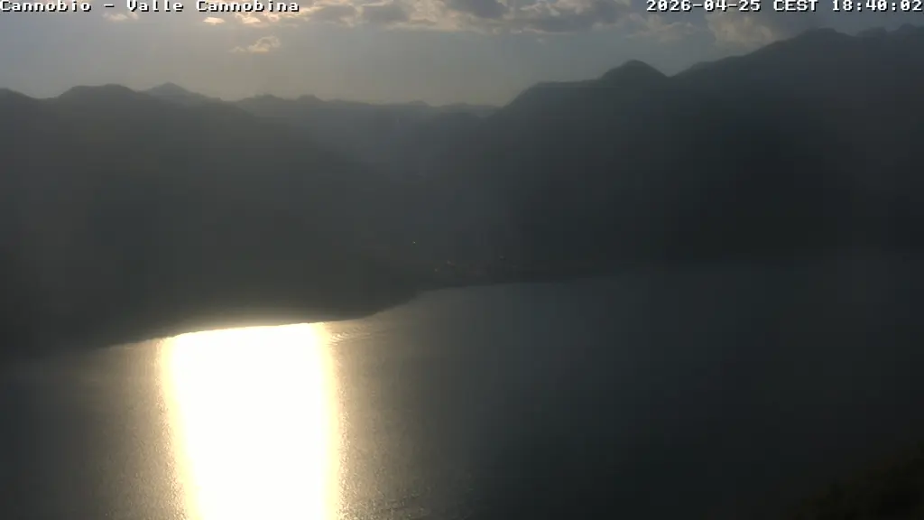 Webcam Veduta da Maccagno