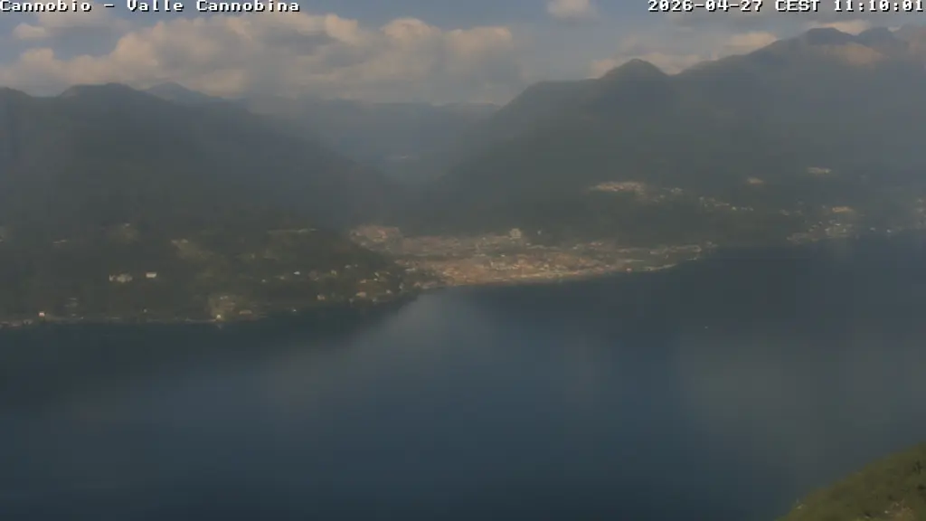 Webcam Veduta da Maccagno
