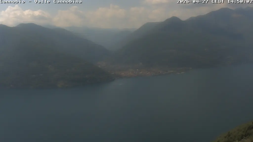 Webcam Veduta da Maccagno