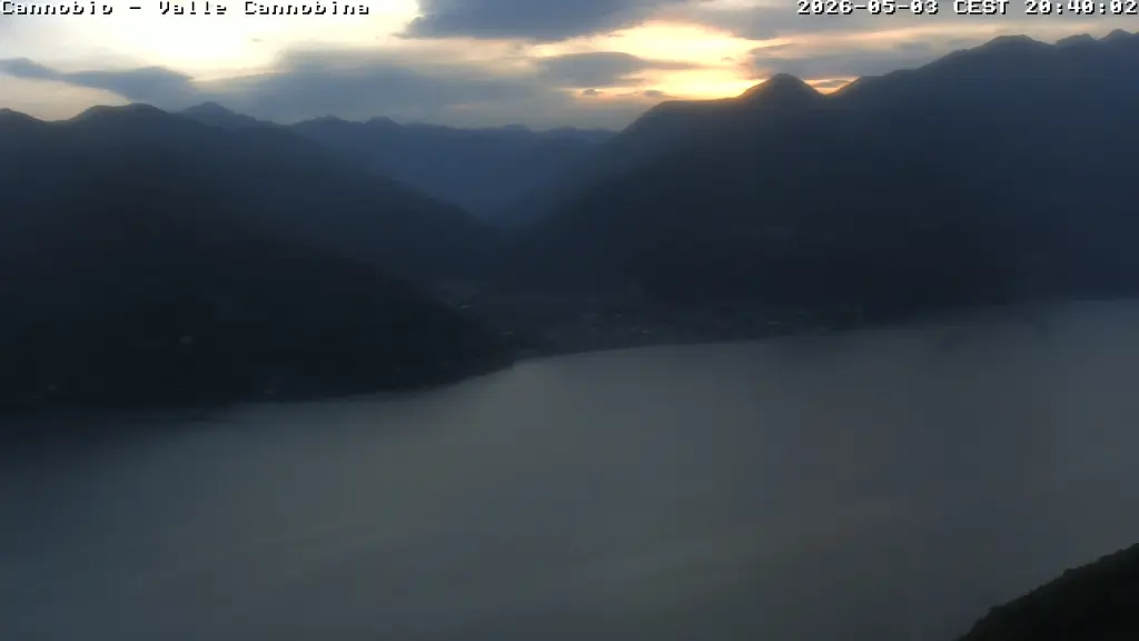Webcam Veduta da Maccagno