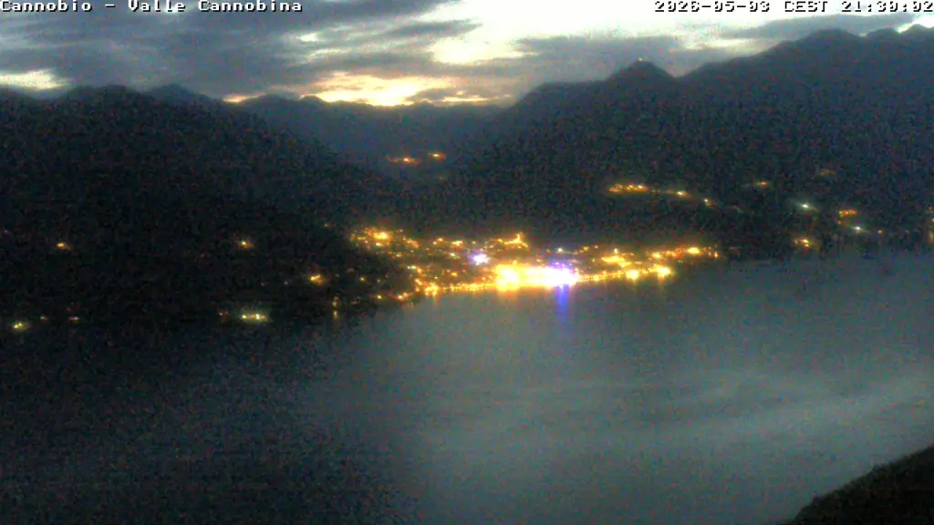 Webcam Veduta da Maccagno