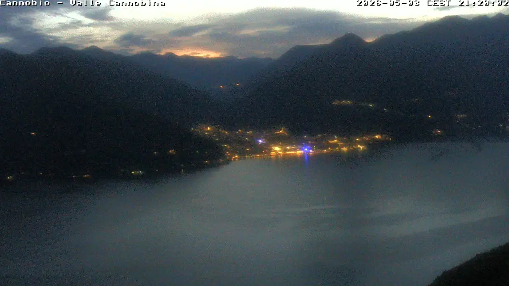 Webcam Veduta da Maccagno