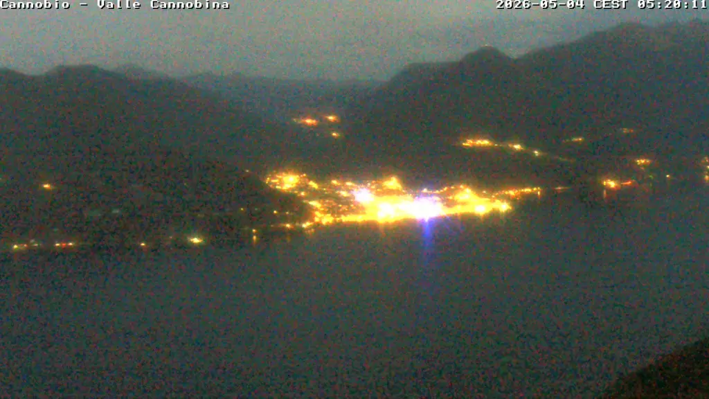 Webcam Veduta da Maccagno