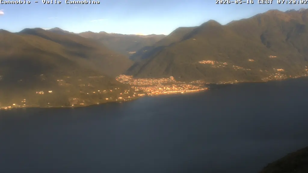 Webcam Veduta da Maccagno