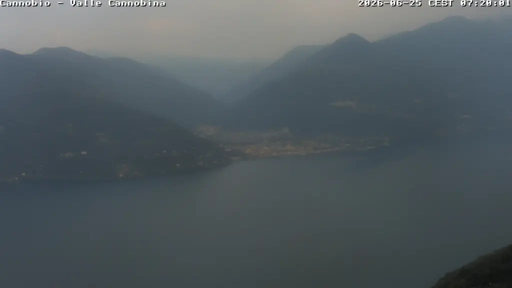 Webcam Veduta da Maccagno