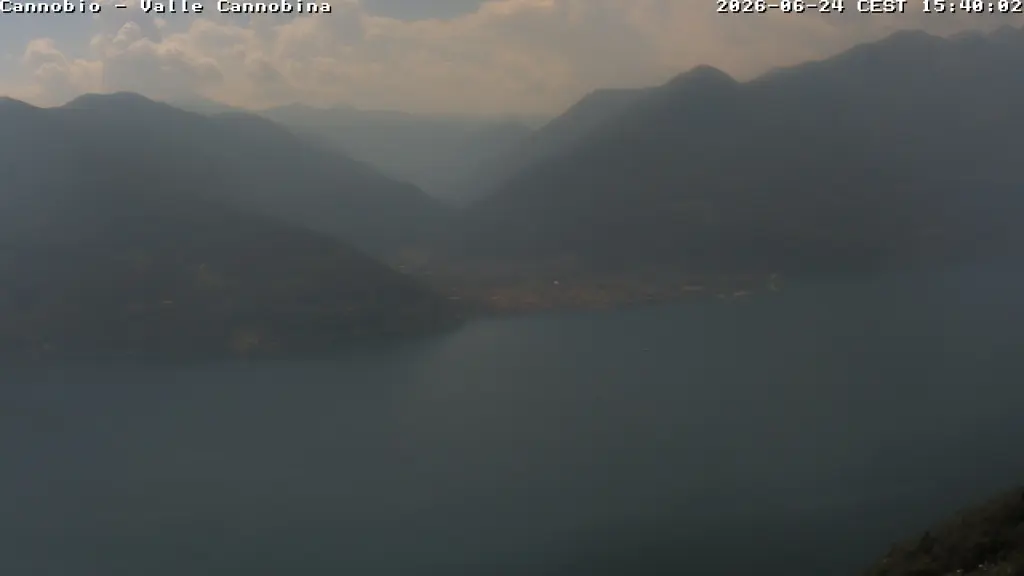 Webcam Veduta da Maccagno