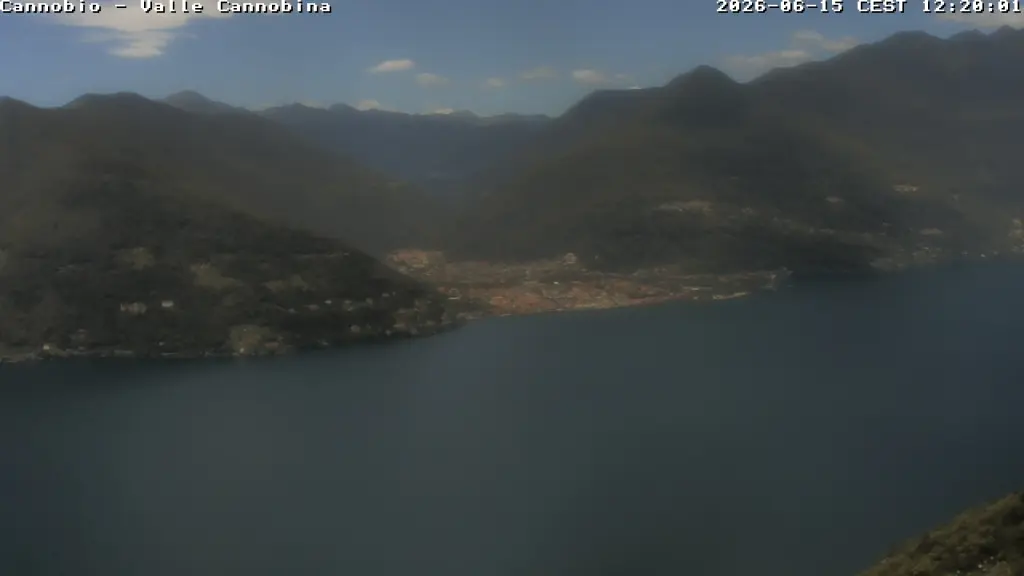 Webcam Veduta da Maccagno