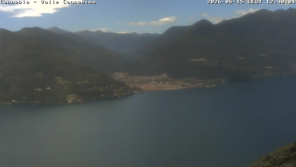 Webcam Veduta da Maccagno