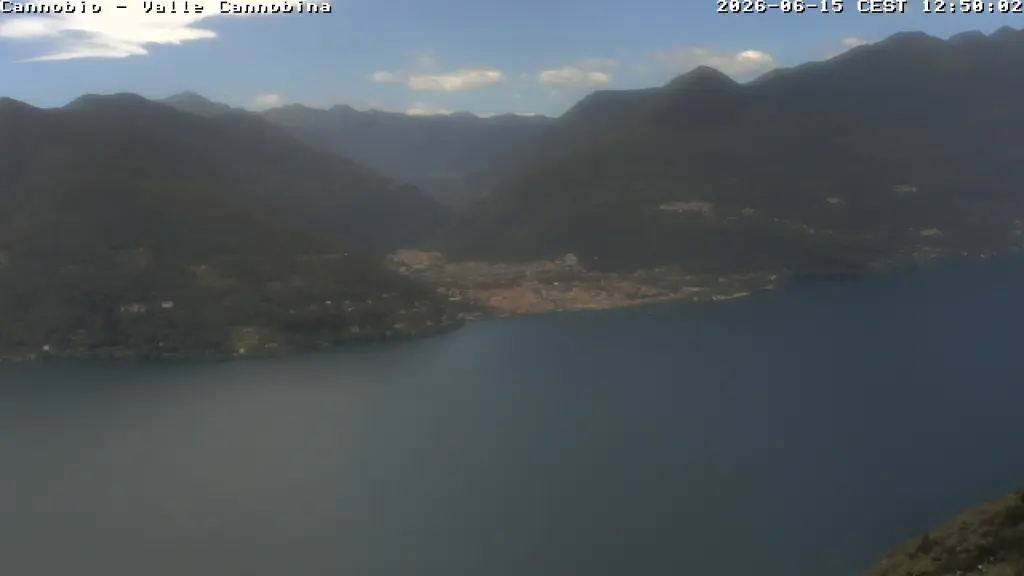 Webcam Veduta da Maccagno