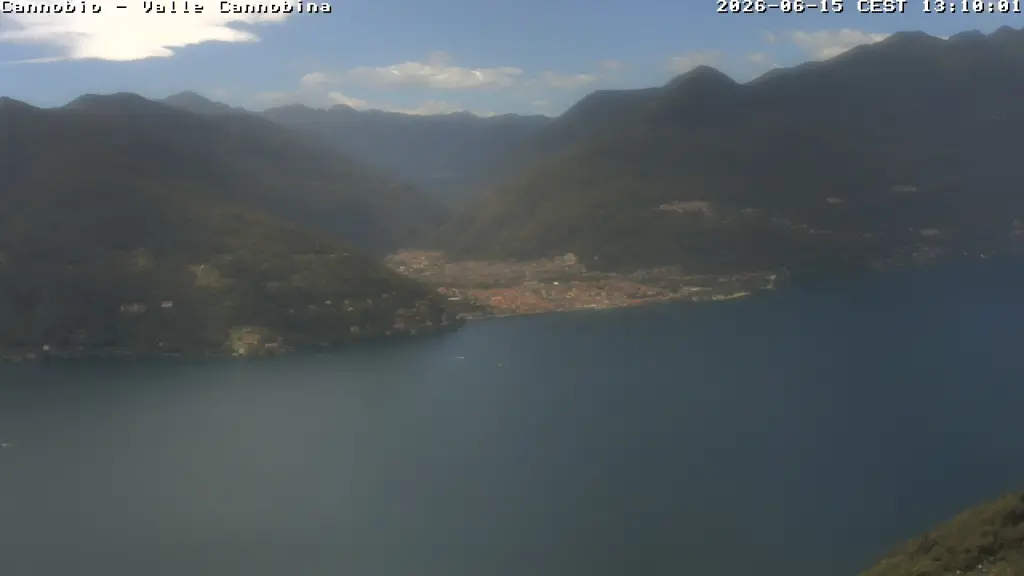 Webcam Veduta da Maccagno