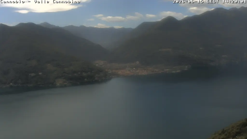 Webcam Veduta da Maccagno