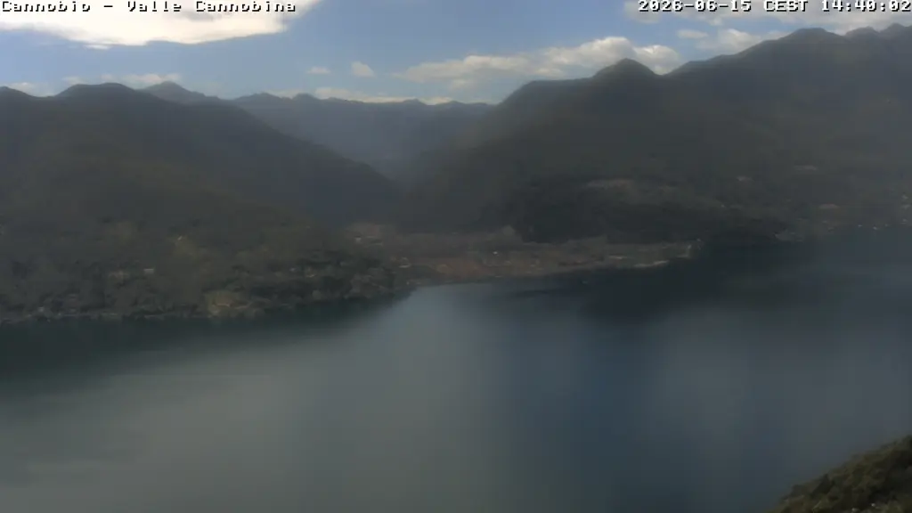 Webcam Veduta da Maccagno