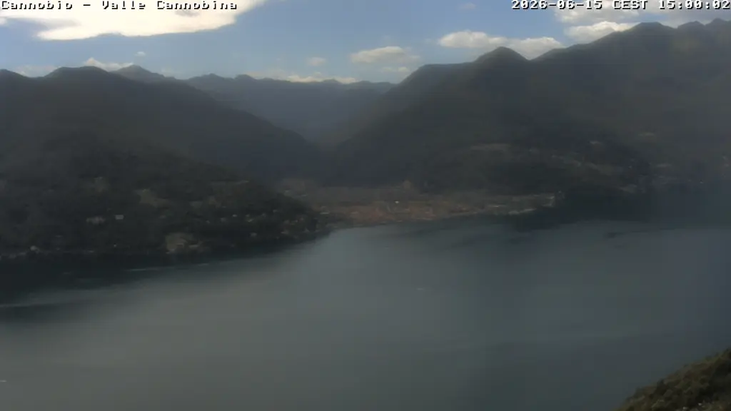 Webcam Veduta da Maccagno