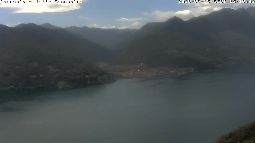 Webcam Veduta da Maccagno