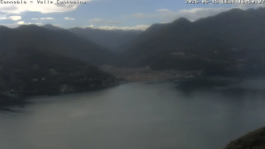 Webcam Veduta da Maccagno