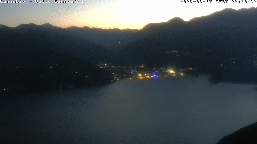 Webcam Veduta da Maccagno