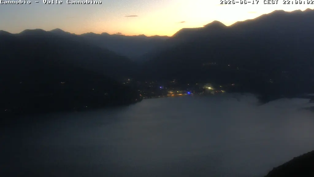 Webcam Veduta da Maccagno