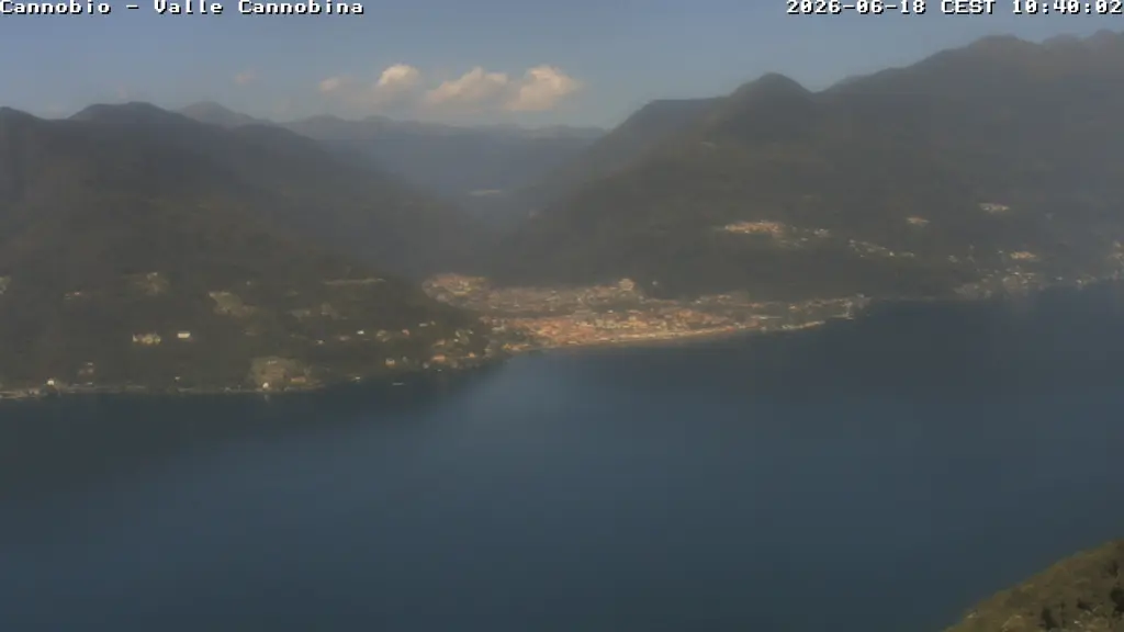 Webcam Veduta da Maccagno