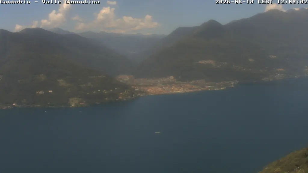 Webcam Veduta da Maccagno