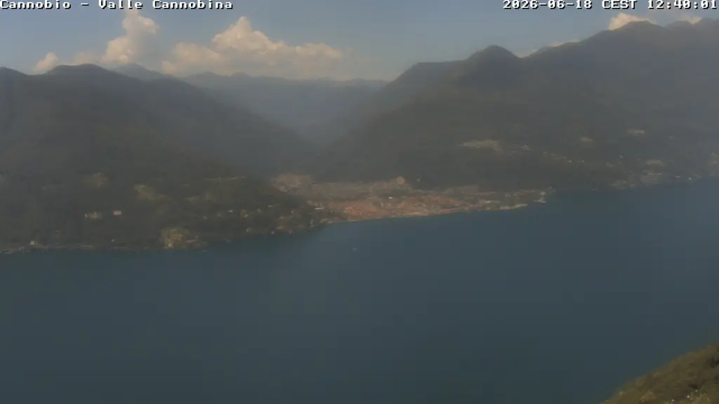 Webcam Veduta da Maccagno