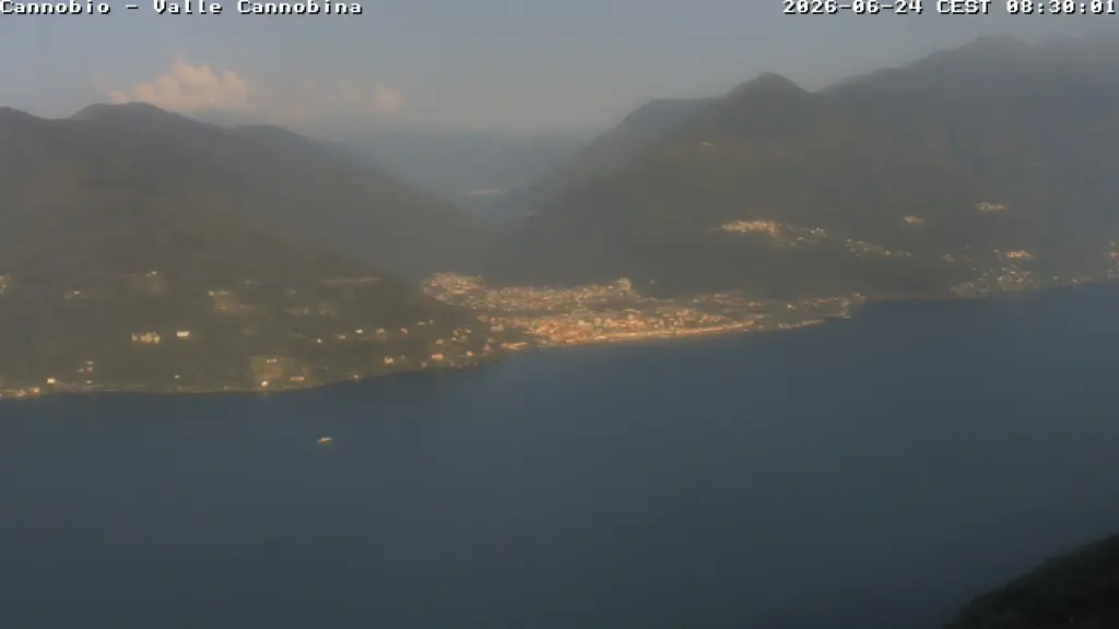 Webcam Veduta da Maccagno