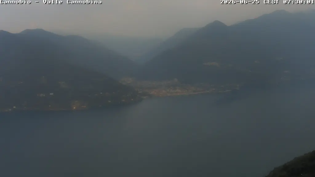 Webcam Veduta da Maccagno