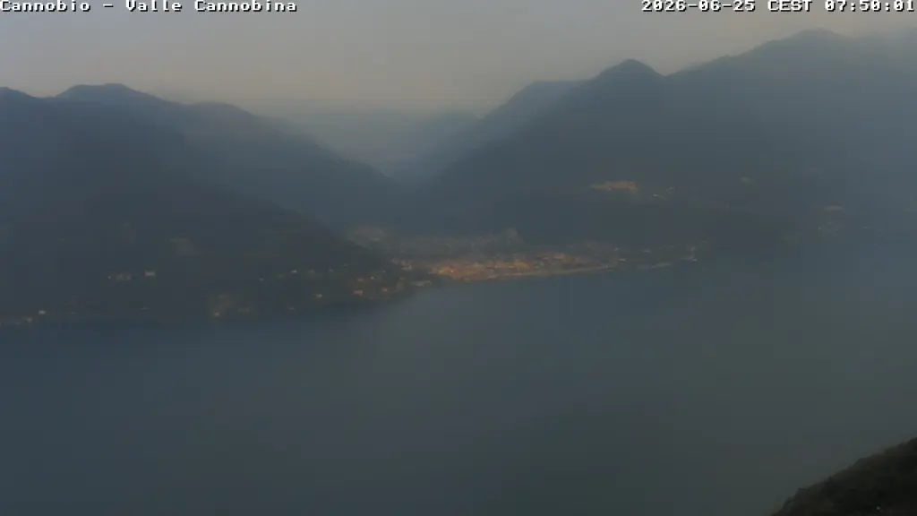 Webcam Veduta da Maccagno