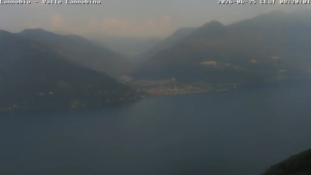 Webcam Veduta da Maccagno