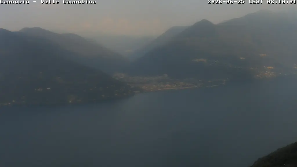 Webcam Veduta da Maccagno