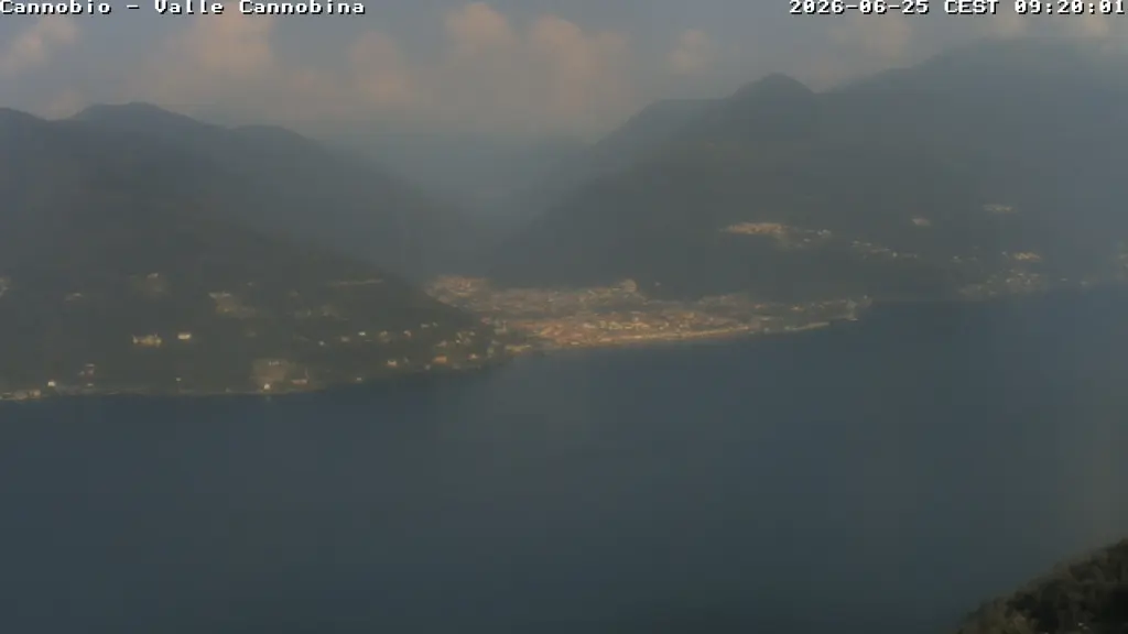 Webcam Veduta da Maccagno