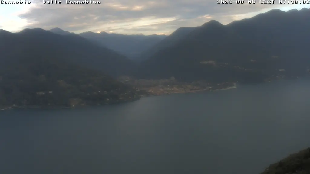 Webcam Veduta da Maccagno