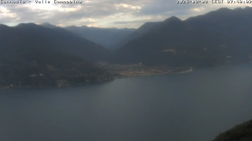 Webcam Veduta da Maccagno
